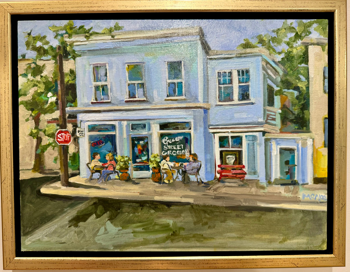 "Queen Street Grocery", 18 x 14