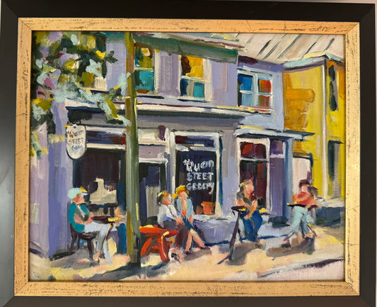 "Queen Street Coffee", 12 x 9 1/2