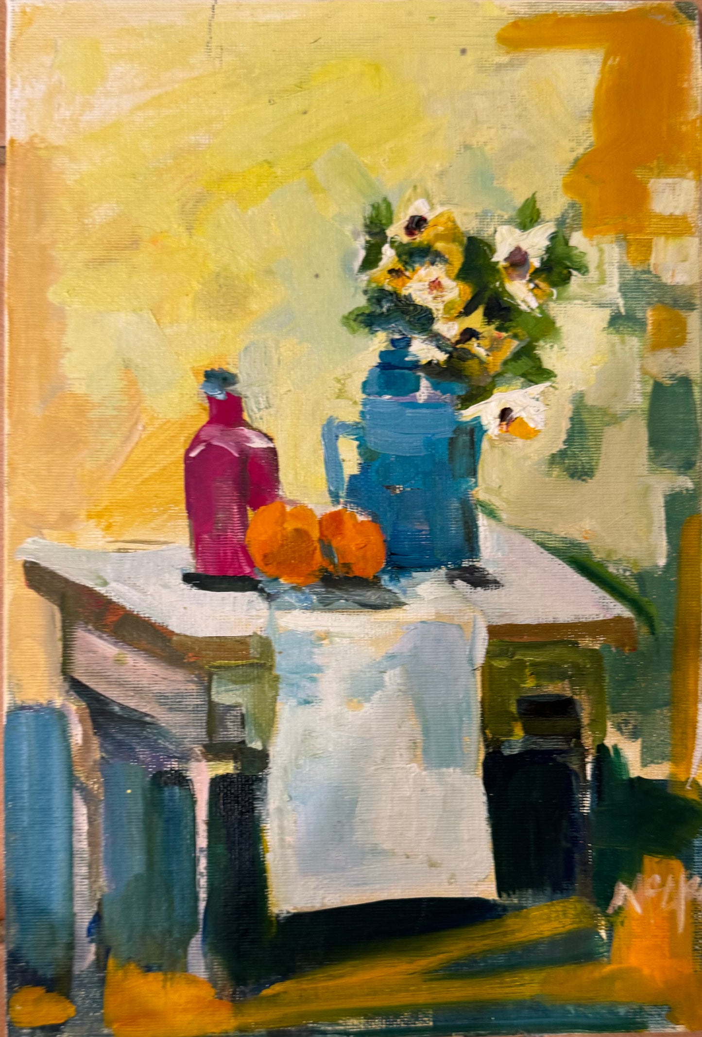 "A Still Life Study", 7 x 11