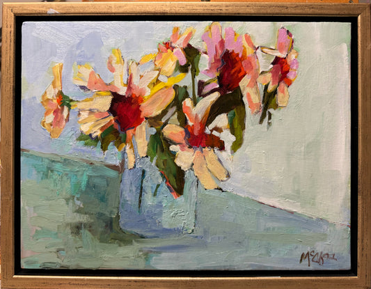 "Pinks and Yellows", 18 x 14