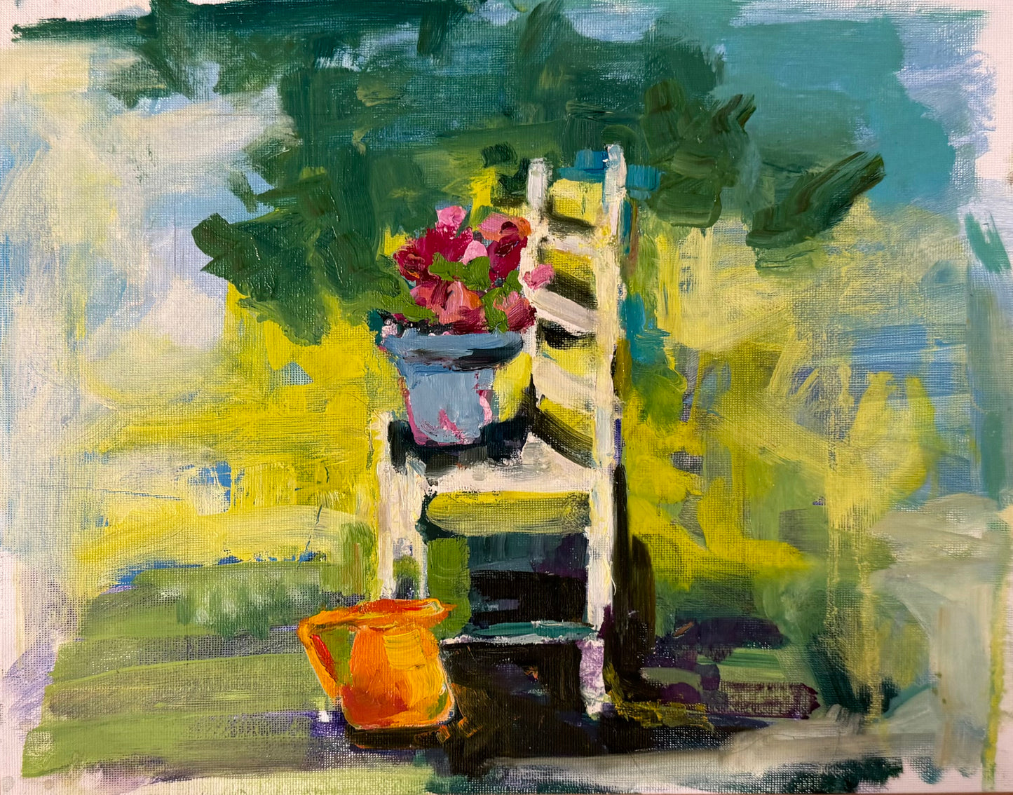 "Chair Study", 14 x 11