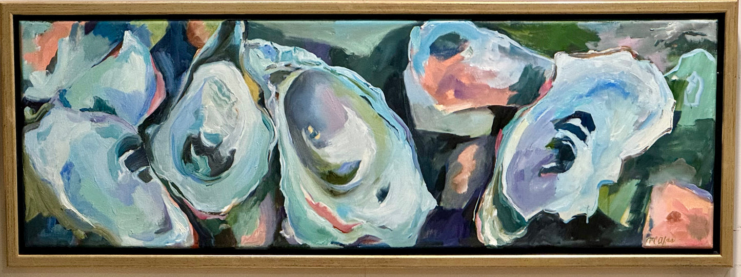 "Party Oysters", 38 x 14