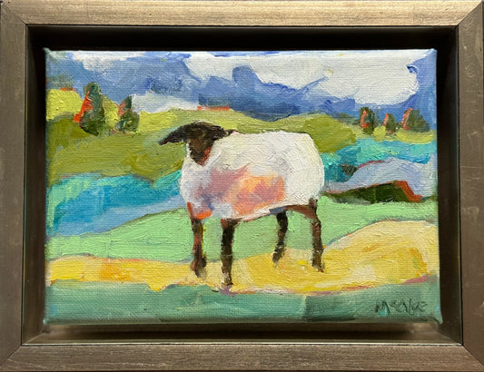 "In the Field", 8 1/2 x 6 1/2