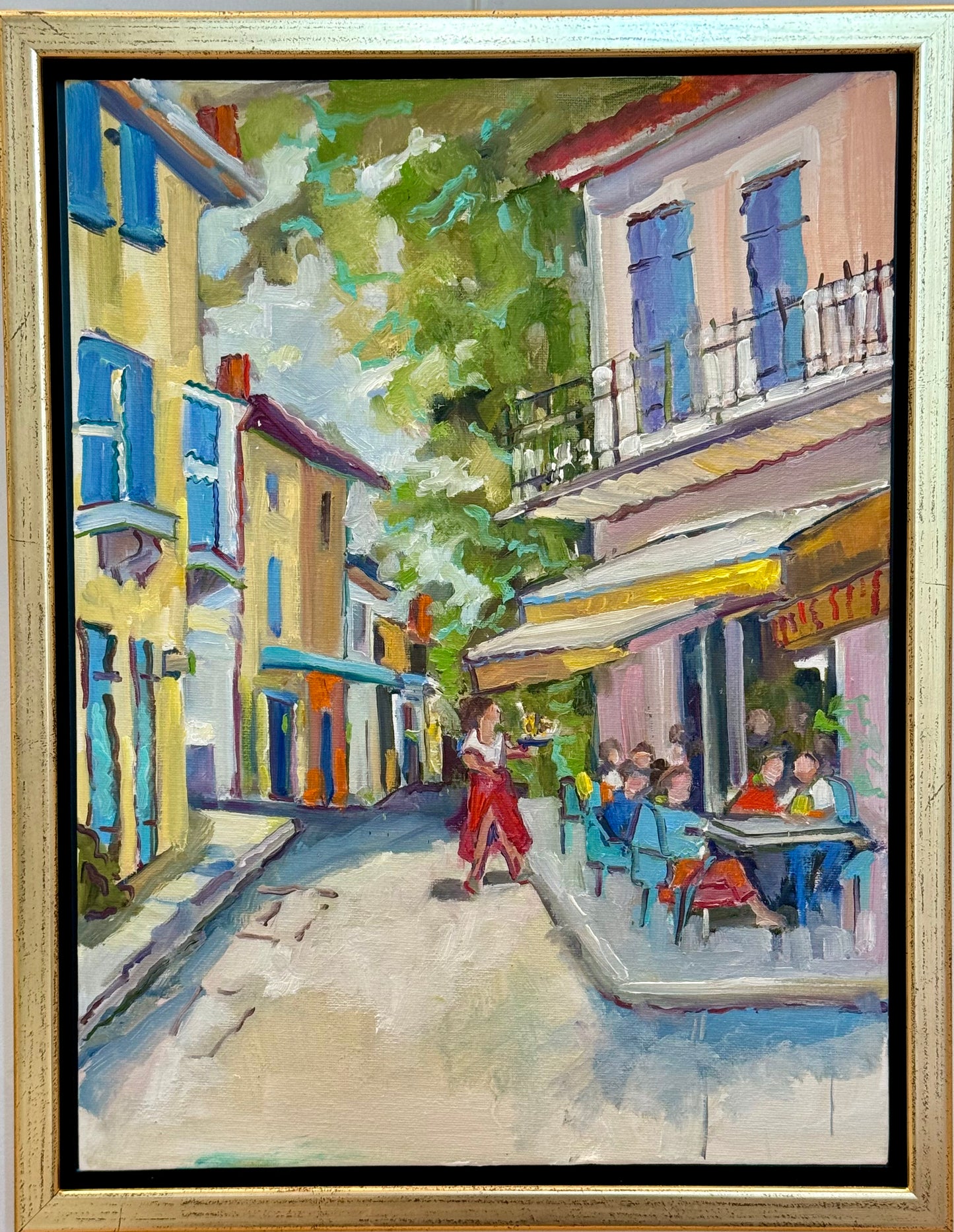 "Ooh Lala Cafe", 14 x 18